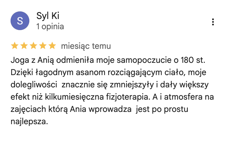 Opinia uczestniczki warsztatów — 6